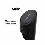 โคมไฟติดผนังโซล่าเซลล์ เซ็นเซอร์ตรวจจับความเคลื่อนไหว เปิด-ปิดอัตโนมัติ IWC-SOLAR-WALL-LAMP